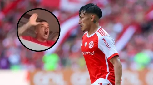 Bernabei, do Inter (Fotos: Ricardo Duarte / SC Internacional e Reprodução)