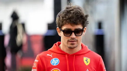 Charles Leclerc no GP de Austin