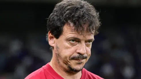 Fernando Diniz, técnico do Cruzeiro, durante partida no estádio Mineirão pelo Brasileirão Série A