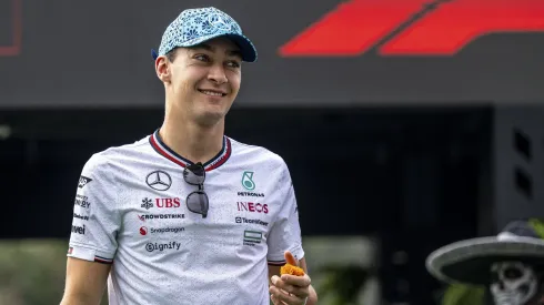 George Russell no Autódromo Hermanos Rodríguez