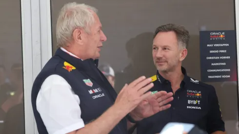 Marko e Horner no GP de Austin