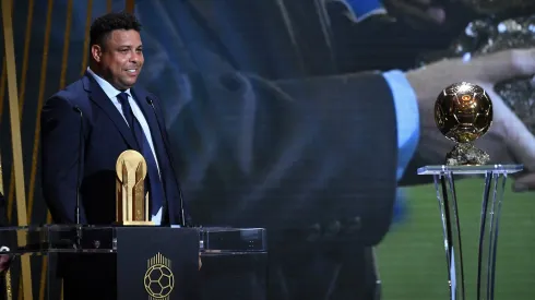 Ronaldo na Bola de Ouro. (Foto de Aurelien Meunier/Getty Images)
