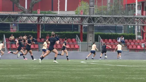As Brabas, do Corinthians durante treino tático do CT com foco no confronto com o São Paulo pelo Campeonato Paulista Feminino