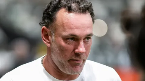 Gabriel Milito tecnico do Atletico-MG durante partida contra o Internacional. Foto: Fernando Moreno/AGIF