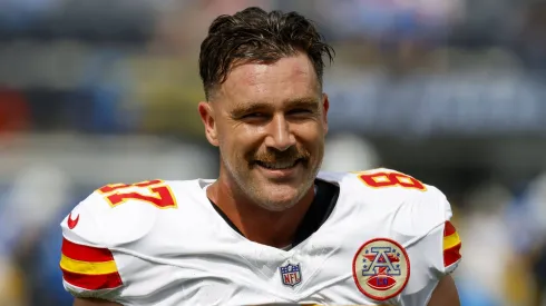 Travis Kelce dos Kansas City Chiefs. Foto: Charles Baus/CSM Credit Image