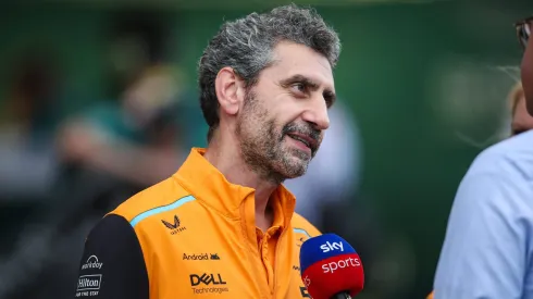 Andrea Stella em entrevista no GP de São Paulo