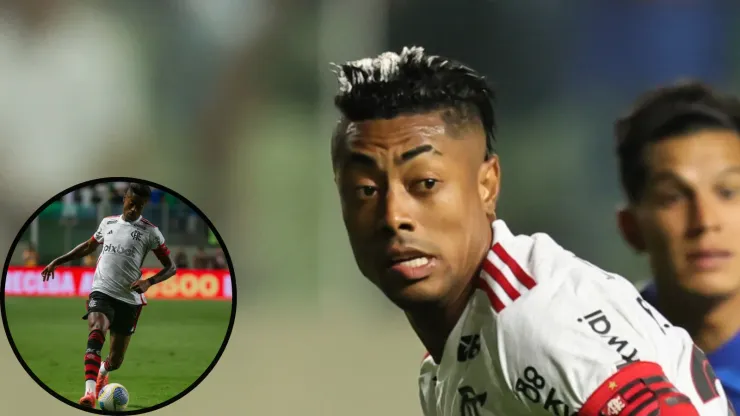 Bruno Henrique infernizou zaga do Cruzeiro em vitória do Flamengo - Fotos: Gilson Lobo/AGIF