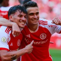 Bernabei dá duas assistências, mas toma 3° cartão amarelo em Internacional x Fluminense