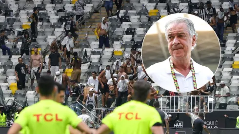 Arena MRV será interditada pelo STJD após caos em Atlético-MG x Flamengo. Fotos: Gilson Lobo/AGIF