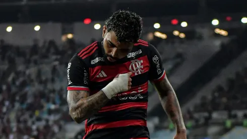 Foto: Thiago Ribeiro/AGIF – Gabigol após marcar pelo Flamengo