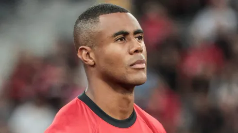 Erick em ação durante partida realizada na Ligga Arena.