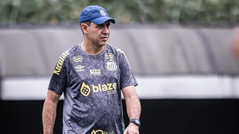 Fábio Carille prepara novidades para decisão na Vila - Foto: Raul Baretta/ Santos FC.