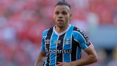 Braithwaite é artilheiro do Grêmio em 2024. Liamara Polli/AGIF.