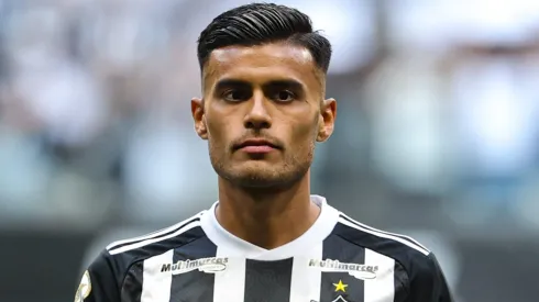 Fausto Vera jogador do Atlético-MG durante partida contra o Vasco pelo Campeonato Brasileiro A 2024. Foto: Gilson Lobo/AGIF