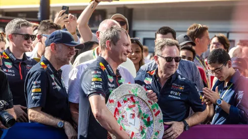 Horner e Monaghan no GP da Hungria