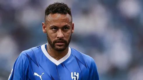 Neymar ainda tem contrato com o Al-Hilal.