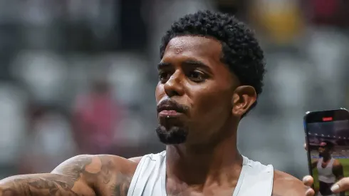 Wesley Gasolina foi titular contra o Corinthians.