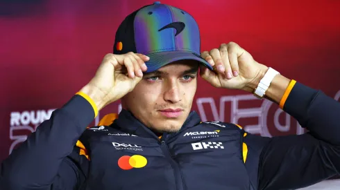 Norris em coletiva no GP de Las Vegas