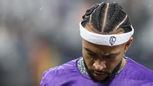 Memphis Depay, atacante do Corinthians em ação pela Copa Sul-Americana