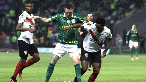 Moreno jogador do Palmeiras durante partida contra o Atletico-GO. Foto: Marcello Zambrana/AGIF
