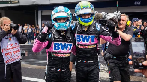 Gasly e Ocon no GP do Brasil