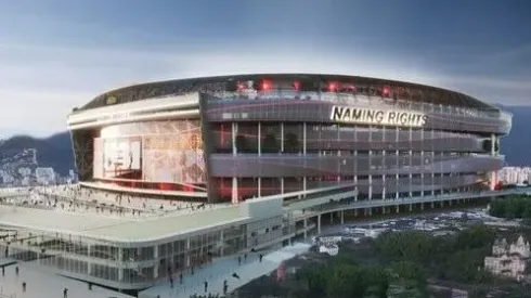 Projeto do novo estádio do Flamengo. Foto: Divulgação/Flamengo