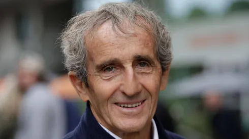 Alain Prost no Roland Garros em 2024