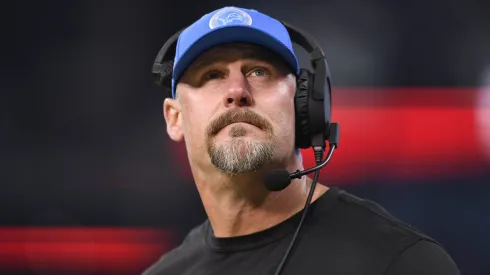 Dan Campbell, treinador dos Leões. Foto:y Michael Allio/Icon Sportswire NFL