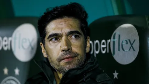 Abel Ferreira, técnico do Palmeiras, durante partida contra o Atlético-MG