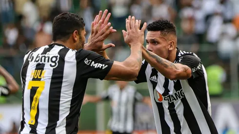 Hulk e Paulinho marcaram gols na final da Copa LIbertadores de 2024 segundo a Inteligência Artificial. Foto: Gilson Junio/AGIF