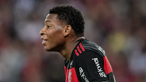 Gonzalo Plata, atacante da Seleção Equatoriana e do Flamengo – Foto: Thiago Ribeiro/AGIF