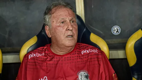 Zico durante o Jogo das Estrelas em 2023, no Maracanã.