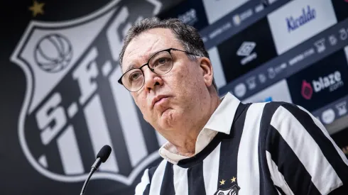 Marcelo Teixeira autorizou saída do Santos por empréstimo em 2025 Foto: Raul Baretta/Santos FC