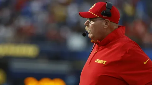 Kansas City Chiefs head coach Andy Reid /CSM Inglewood United States of America
