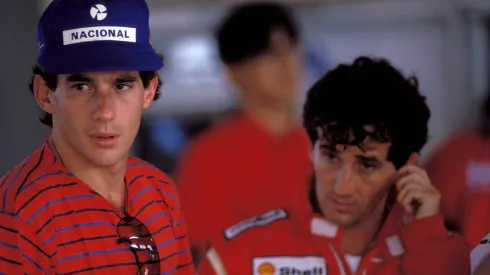 Senna e Prost em 1989
