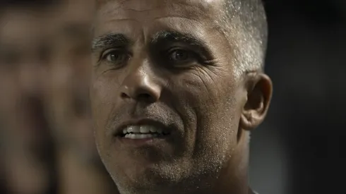 Felipe Maestro durante partida do Cruz-Maltino.