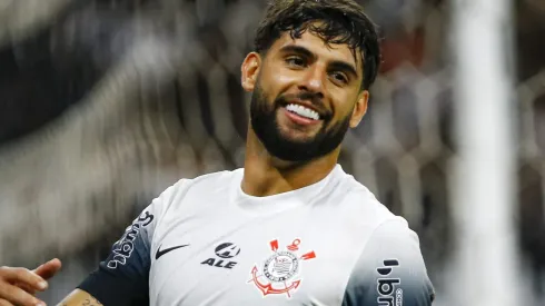 Yuri Alberto durante partida entre Corinthians e Bahia, na Neo Química Arena, pelo Campeonato Brasileiro.