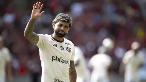 Gabi jogador do Flamengo. Foto: Jorge Rodrigues/AGIF