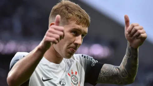 Charles durante partida entre Corinthians e Flamengo, na Neo Química Arena, pela semifinal da Copa do Brasil. Foto: Roberto Casimiro