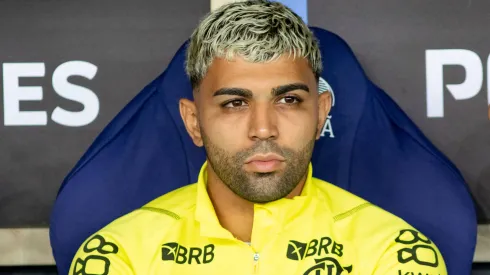 Gabigol em partida pelo Flamengo. Foto: Erica Martin