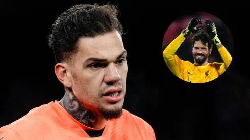 Fase ruim de Ederson no City gera diversas comparações com Alisson na Seleção Brasileira. PHOTOxPHOTO: Imago