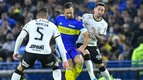 Corinthians x Boca Juniors na Libertadores 2022. Foto: Fotobairesarg/AGIF