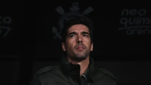 Abel Ferreira, treinador do Palmeiras, na Neo Química Arena