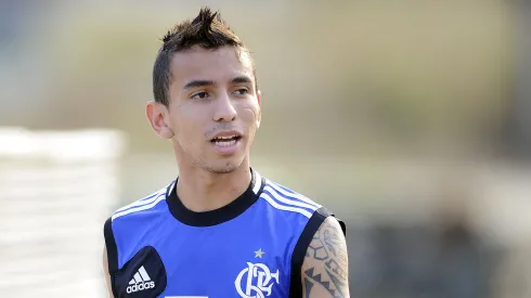 Rafinha, quando atuava pelo Flamengo. Foto: Fabio Castro/AGIF