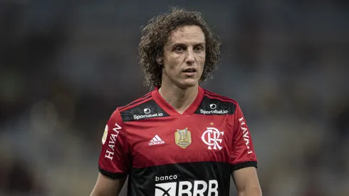 David Luiz em partida pelo Flamengo, em 2021