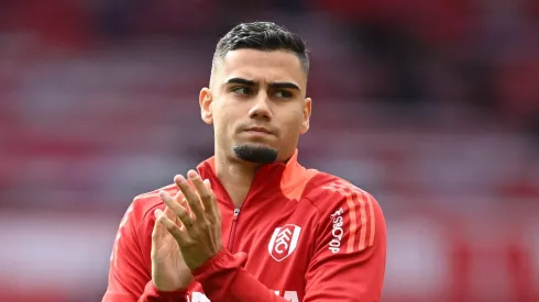 Andreas durante partida contra o Nottingham Forest (ING)