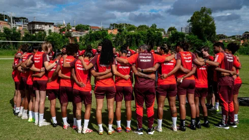 Novo elenco das Gurias Coloradas se reúnem no CT Alvorada para etapa de treinos e atividades em grupo