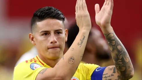 James Rodríguez fecha com novo clube. Foto: Jamie Squire/Getty Images