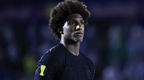 SP - BRAGANCA PAULISTA - 16/01/2025 - PAULISTA 2025, BRAGANTINO X CORINTHIANS - Talles Magno jogador do Corinthians durante partida contra o Bragantino no estadio Nabi Abi Chedid pelo campeonato Paulista 2025. Foto: Marcello Zambrana/AGIF