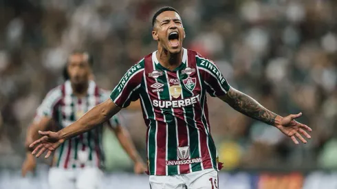 Kauã Elias é o novo camisa 9 do Fluminense. Foto: Lucas Merçon/Fluminense FC